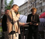 Jakub Wiejacki i Andrzej Poniedzielski